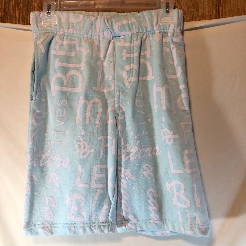 Black Lacquer White/blue Black Lives Matter shorts 10
